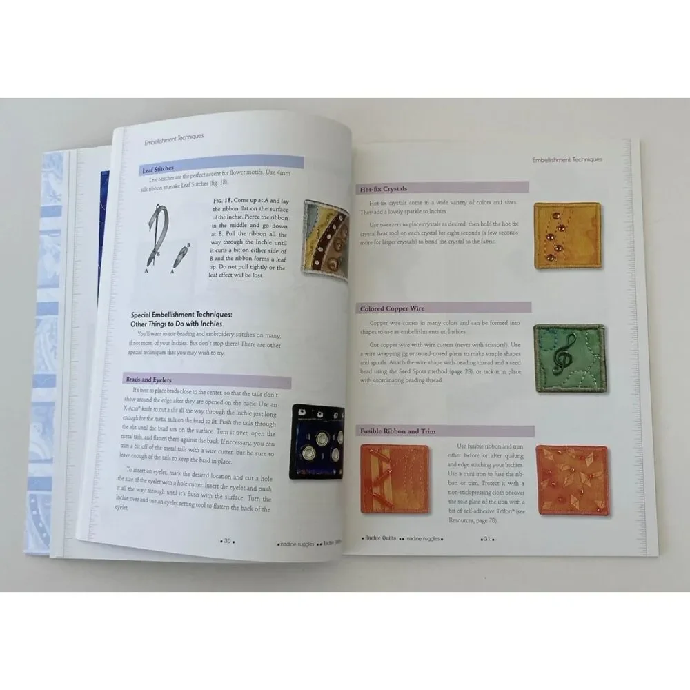 Inchie Quilts by Nadine Ruggles (2009, Uk-Trade Paper)